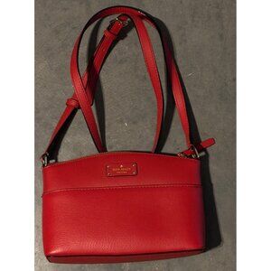 Kate Spade Millie Grove Street Small Crossbody Leather Bag WKRU4194 Red
